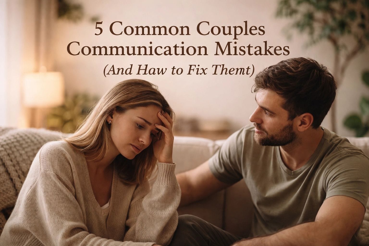 5 Common Couples Communication Mistakes